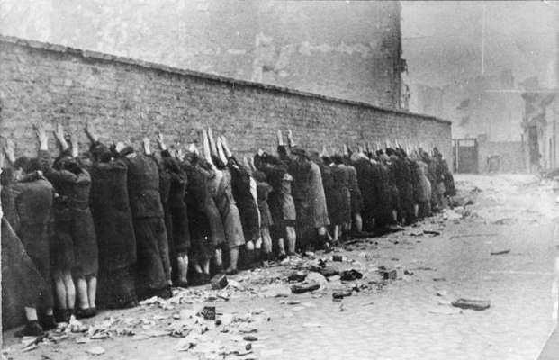 Lined up against the wall